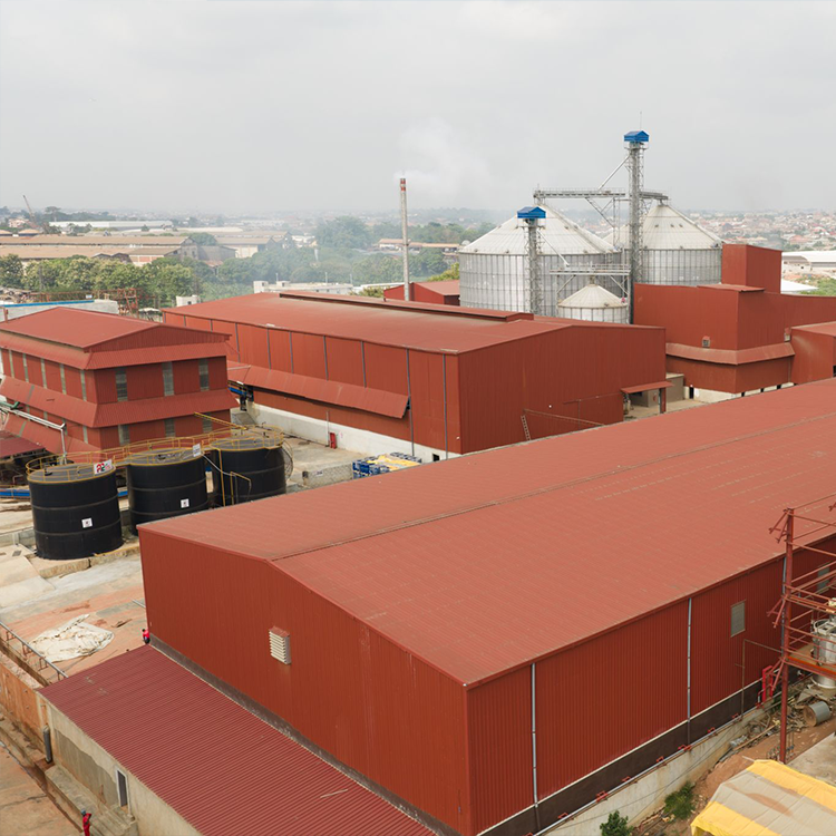 Modern state-of-the-art factory